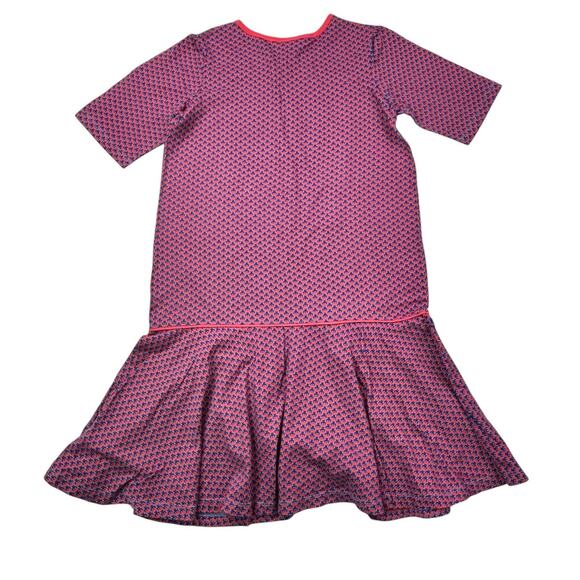 Hanna Andersson Girls 150 US Size 12 Short Sleeve Owls Knit Stretch Dress NWT - Picture 3 of 16